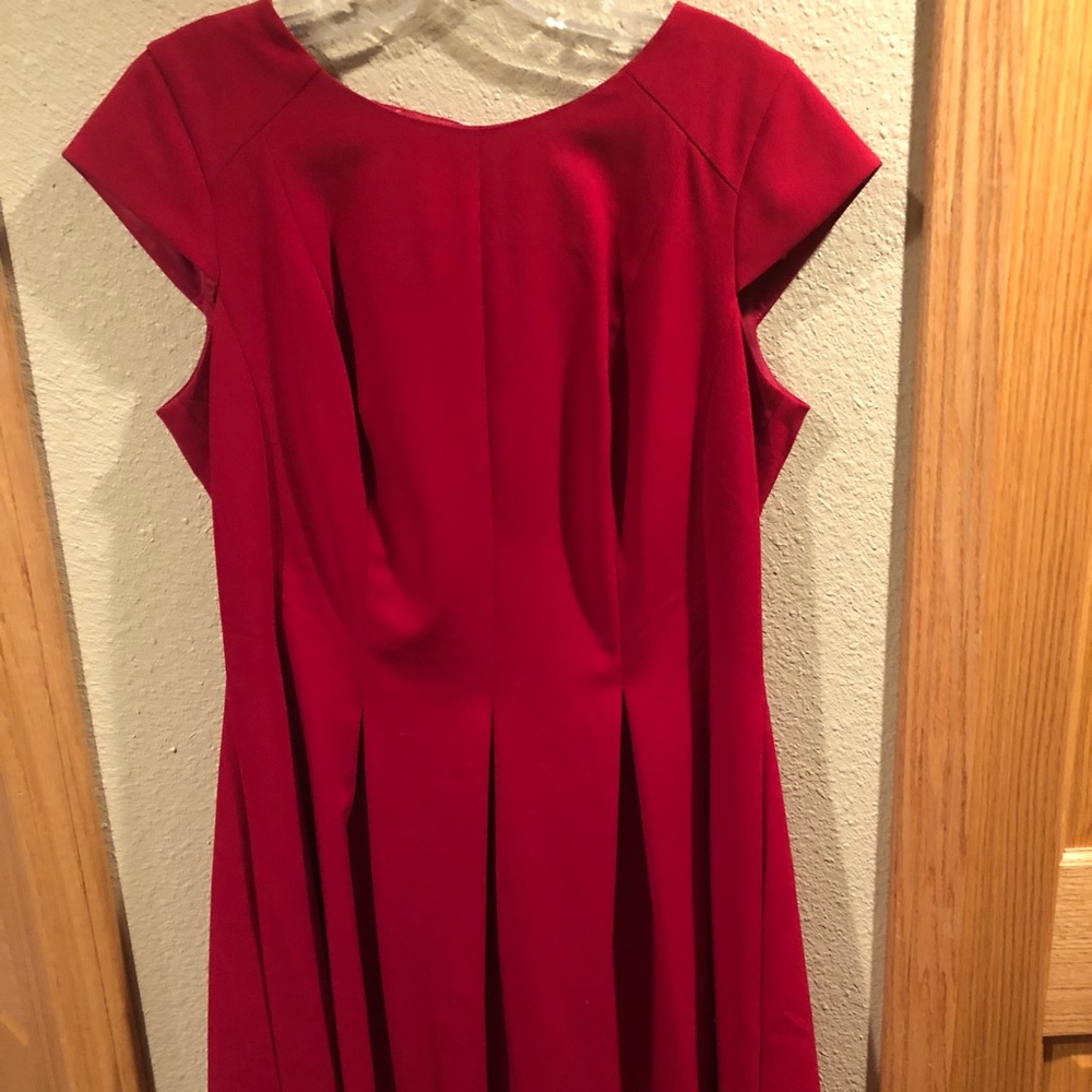 Red dress barn dress